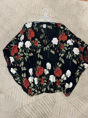 Oversized Floral Top